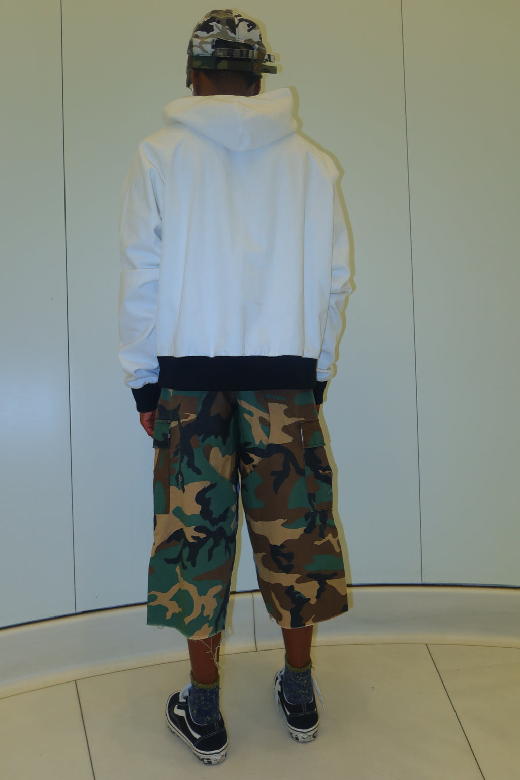 Scrap Camo Cargo Shorts