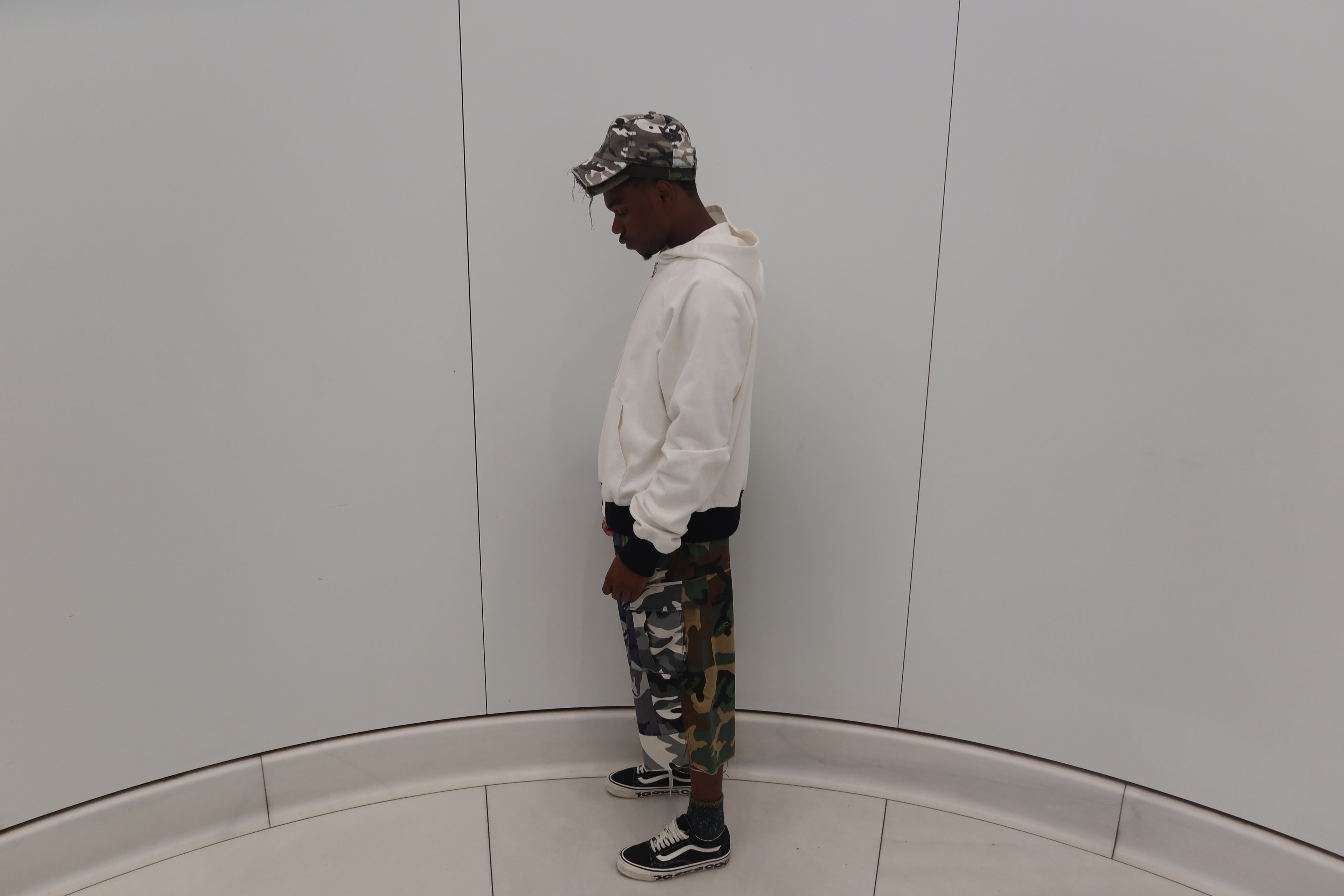 Scrap Camo Cargo Shorts
